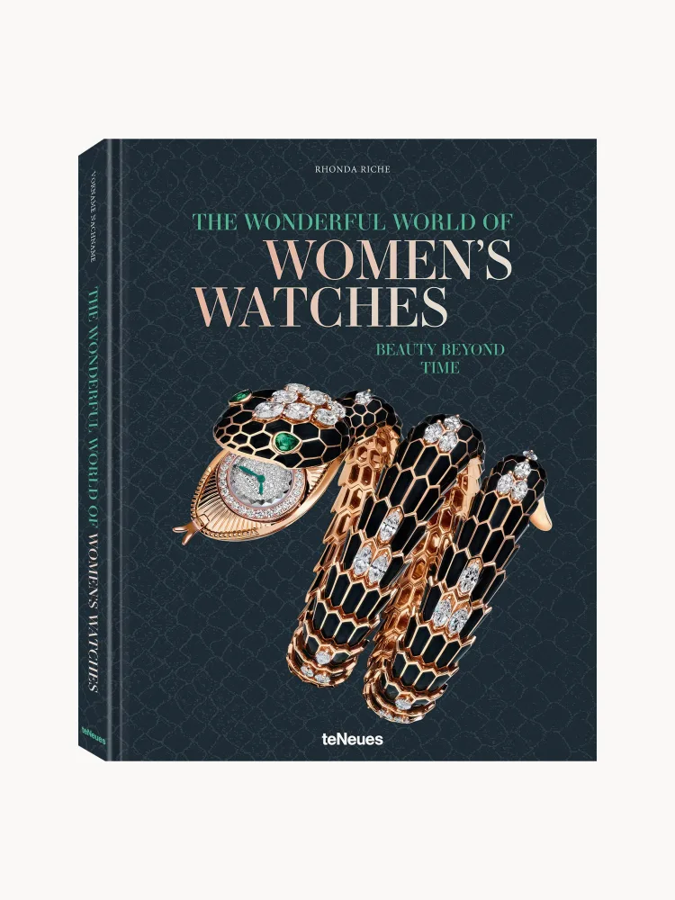 teNeues Книга The Wonderful World of Women's Watches — альбом о женских наручных часах, твёрдый переплёт, 256 страниц