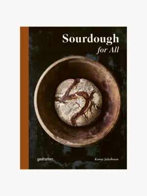 Gestalten Книга Sourdough for All — кулинарная книга о выпечке хлеба на закваске, более 50 рецептов, 184 страницы