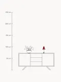 Verpan Настольный светильник Pantop переносной, Ø 18 × В 30 см, Бордовый — фото 2
