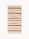 Westwing Collection Полотенце пляжное Torres в полоску, 90х170 см, Ш 90 × Д 170 см, Светлый бежевый — фото 1