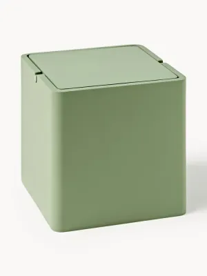Westwing Collection Мусорное ведро с крышкой Loa объемом 2,8 л, 2,8 л, Шалфейный зелёный