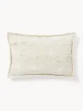 Westwing Collection Подушка декоративная Saveria, Ш 40 × Д 60 см, Светлый бежевый — фото 1