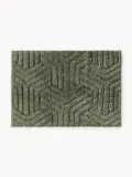 Westwing Collection Коврик для ванной Fatu, оливковый зеленый — фото 1
