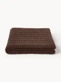 Westwing Collection Плед Savio темно-коричневый — фото 2