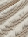Westwing Collection Подушка декоративная Lennon из вельвета, 70х70 см, Ш 70 × Д 70 см, Светлый бежевый — фото 3