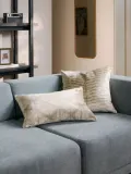 Westwing Collection Наволочка декоративная Helene, Ш 50 × Д 50 см, Светлый серый — фото 8