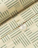 Westwing Collection Пододеяльник Inki, Ш 135 × Д 200 см, Светлый бежевый — фото 3