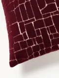 Westwing Collection Наволочка декоративная Belena, Ш 40 × Д 60 см, Бордовый — фото 2