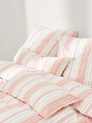 Westwing Collection Пододеяльник Hildy, Ш 135 × Д 200 см, Персиковый