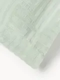Westwing Collection Пододеяльник Nika с фактурной лицевой стороной, шалфейный зеленый — фото 2