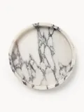 Westwing Collection Поднос декоративный Venice из мрамора Calacatta Viola, диаметр 25 см — фото 2