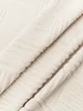Westwing Collection Комплект велюровых полотенец Petra с геометрическим узором, 3 предм. (гостевое полотенце, полотенце для рук, банное полотенце), Светлый бежевый — фото 4