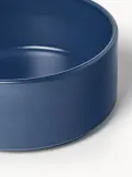Westwing Collection Набор мисочек Lowri ручной работы, 4 предмета, Ø 14 × В 6 см, Тёмный синий — фото 3