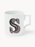 Westwing Collection Кружка Westwing x MEISSEN Initials, декор светло-розовый, арт. S82228 — фото 3