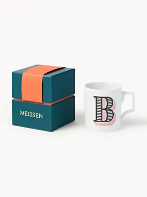 Westwing Collection Кружка Westwing x MEISSEN Initials, декор светло-розовый, арт. S86572