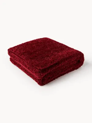 Westwing Collection Плед Dotty бордовый