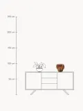 Westwing Collection Настольный светильник Umali, Ø 30 × В 26 см, Коричневый — фото 2