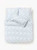 Westwing Collection Пододеяльник Pola, Ш 135 × Д 200 см, Синий — фото 7