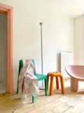 Maison Deux Плед Checkerboard шерстяной, Ш 130 × Д 200 см, Белый — фото 3