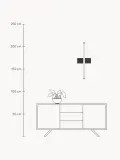 101 Copenhagen Настенный светильник Stick, тёмно-коричневый с белым — фото 2