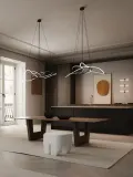101 Copenhagen Настенный светильник Stick, тёмно-коричневый с белым — фото 5