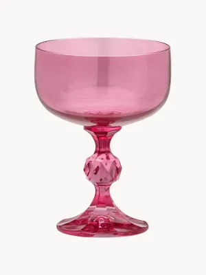 Anna + Nina Бокал для вина Rose, розовый, 250 мл