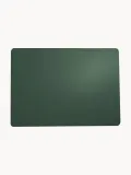 ASA SELECTION Салфетка под приборы из экокожи Pik, 46x33 см, тёмно-зелёный — фото 1