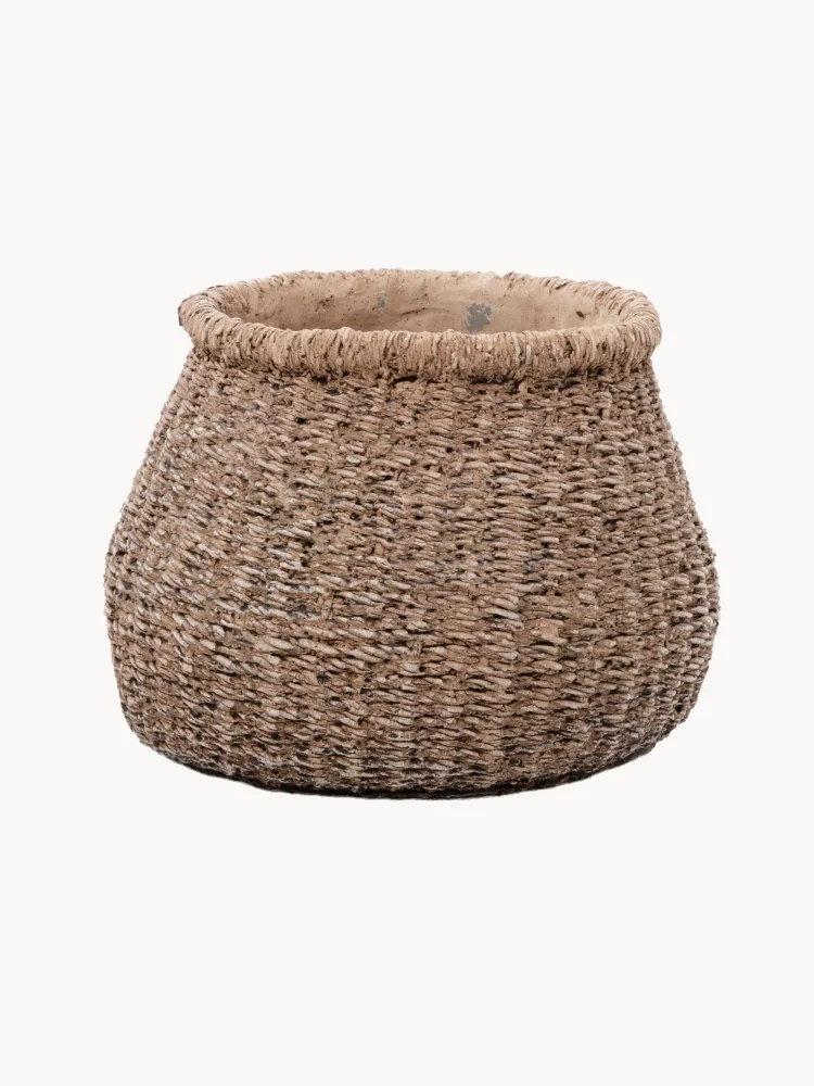 Bazar Bizar Кашпо из бетона Faux-Puff, высота 13 см