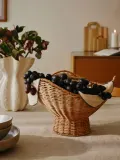 Broste Copenhagen Ваза Cori из керамики с реактивной глазурью высотой 24 см — фото 5