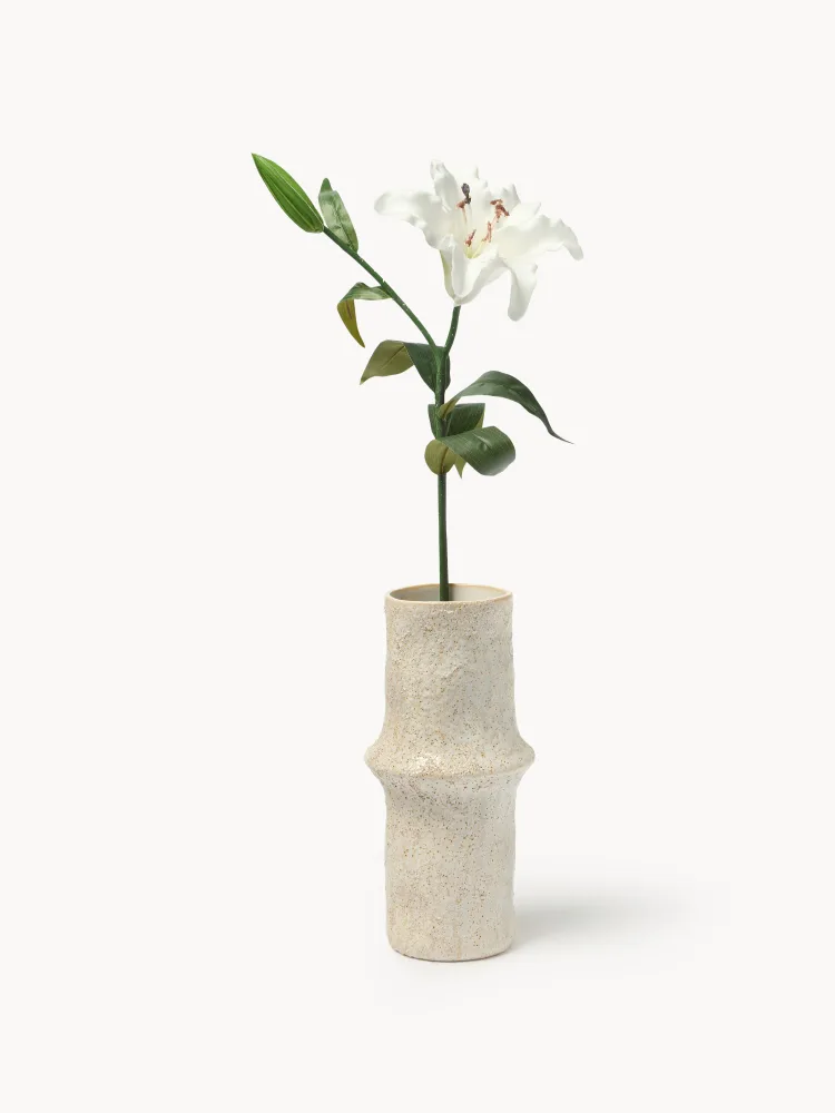 Botane Искусственные цветы Large Lily лилия, длина 68 см, Д 68 см, Белый