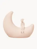 Cam Cam Copenhagen Настольный светильник детский Moon аккумуляторный с сенсором и сменой цвета свечения, силиконовый, 17х15х7 см, персиковый — фото 1