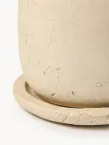 DBKD Кашпо уличное из терракоты Terra, высота 18 см, Ø 18 × В 18 см, Светлый бежевый — фото 4