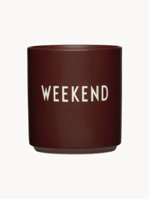 Design Letters Кружка Favourite с надписью «Weekend»