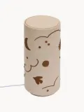 Ferm Living Kids Светильник настольный детский Skye с льняным абажуром и вышивкой в облака, диаметр 12 см, высота 27 см, светло-бежевый — фото 3