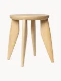Ferm Living Kids Табурет детский Feve из массива ясеня, диаметр 33 см, высота 30 см, светлое дерево — фото 1