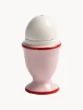 Набор мельниц для соли и перца &klevering Egg, 2 предмета, Ø 6 см, H 10 см, Светлый розовый — фото 1