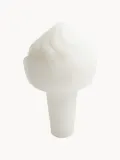 &klevering Пробка для бутылки Whip из боросиликатного стекла в форме шапки взбитых сливок, белая — фото 1