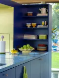 &klevering Маслёнка Cantine ручной работы из боросиликатного стекла, светло-жёлтый, шалфейно-зелёный, прозрачный — фото 3
