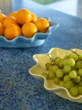 &klevering Миска декоративная ручной работы Sun, длина 33 см — фото 4