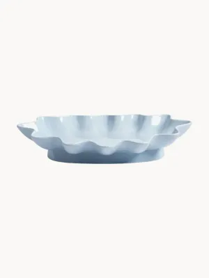 &klevering Миска декоративная ручной работы Sun, длина 43 см