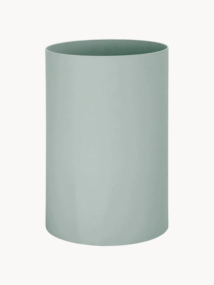 Kartell Мусорное ведро Sixties объемом 18,5 л, Ø 25 × В 38 см, 18,5 л, Шалфейный зелёный