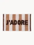 Коврик для ванной J'Adore молочно-белый с коричневым — фото 1