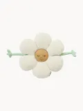 Kids Concept Подушка декоративная детская Friendly Flower в форме ромашки двусторонняя, 37х55 см, молочно-белая с мятным и жёлтым — фото 2