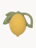 Konges Sløjd Прорезыватель для зубов Lemon в форме лимона из натурального каучука, 9 х 9 х 6 см, жёлтый с зелёным — фото 1