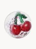 Konges Sløjd Мяч надувной пляжный Cherry из ПВХ с вишенкой внутри, диаметр 40 см, прозрачный с красным — фото 2