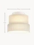 Maytoni Потолочный светильник Scala светодиодный с рифлёным стеклянным плафоном — фото 2