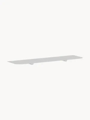 Metallbude Полка настенная Lenn стальная с порошковой окраской для книг и декора, 60х17 см, белая