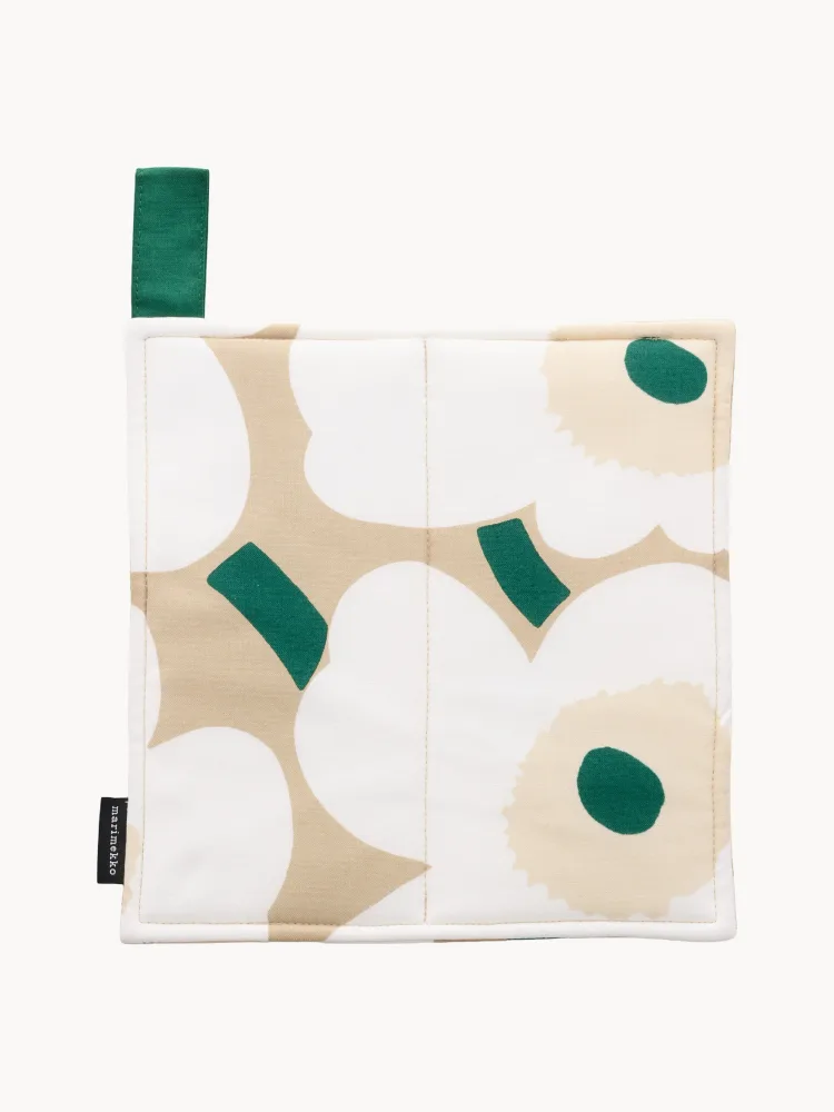 Marimekko Прихватка Pieni Unikko 22х22 см бежевая