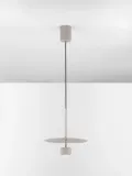 Светильник подвесной Edem, Ø 30 × В 217 см, Светлый бежевый — фото 6