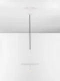 Светильник подвесной Edem, Ø 30 × В 217 см, Белый — фото 4